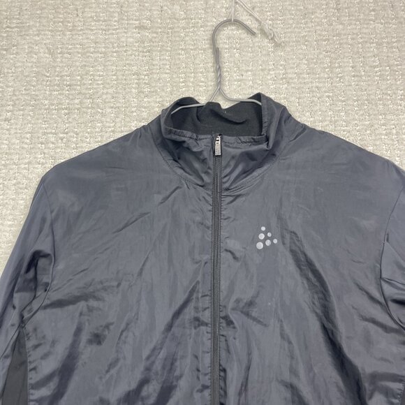 Craft Cycling Windbreaker Jacket Ultralight Womens L Black Biking outdoor - Picture 4 of 13